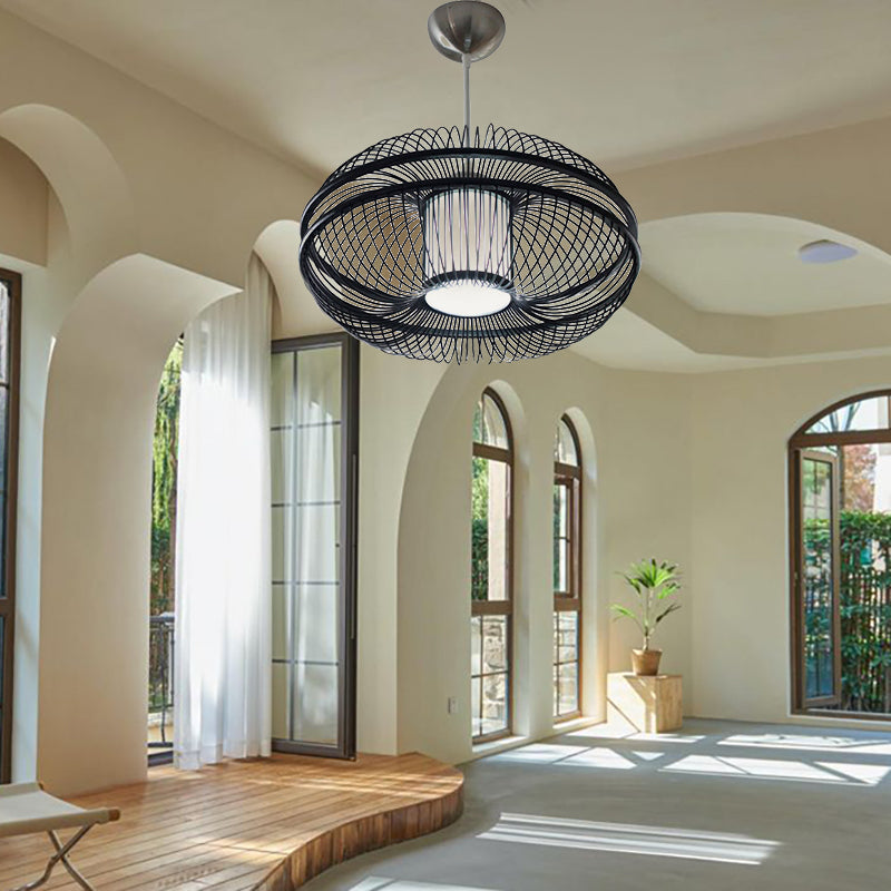 Handicraft Bamboo Pendant light Creative Chandelier Home Decor Art